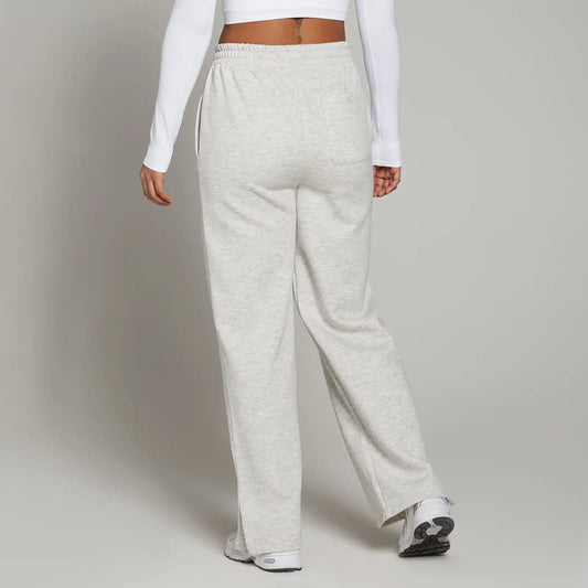 MP Women's Basics Straight Leg Joggers - Light Grey Marl
