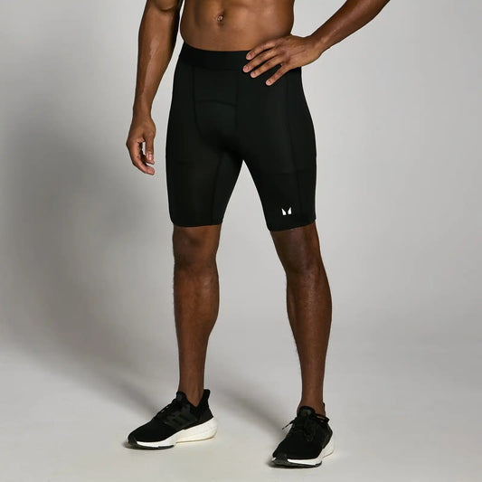 Men's Training Compression Shorts - Black