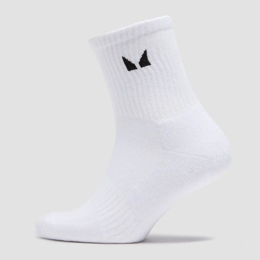 MP Unisex Crew Socks (5 Pack) - White