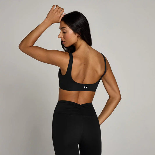 MP Women's Tempo Twist Front Sports Bra - Black
