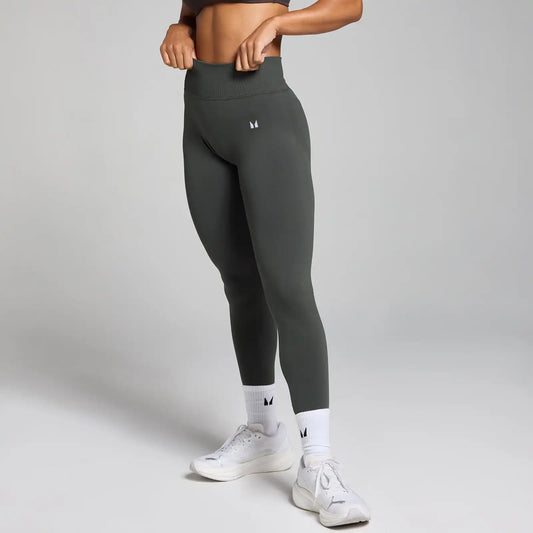 MP Women's Tempo Hybrid Seamless Leggings - Black