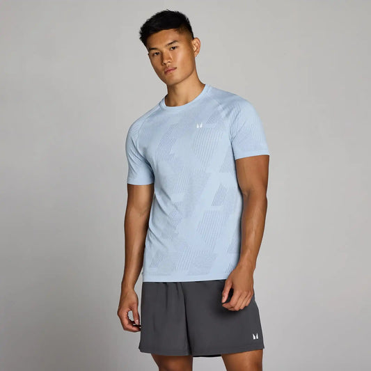 MP Men's Tempo Pillar Graphic Seamless T-Shirt - Black
