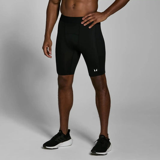 Men's Training Compression Shorts - Black