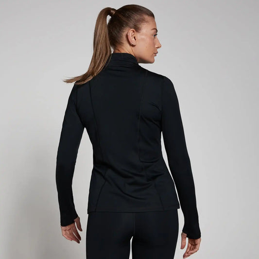MP Women's Training 1/4 Zip - Black