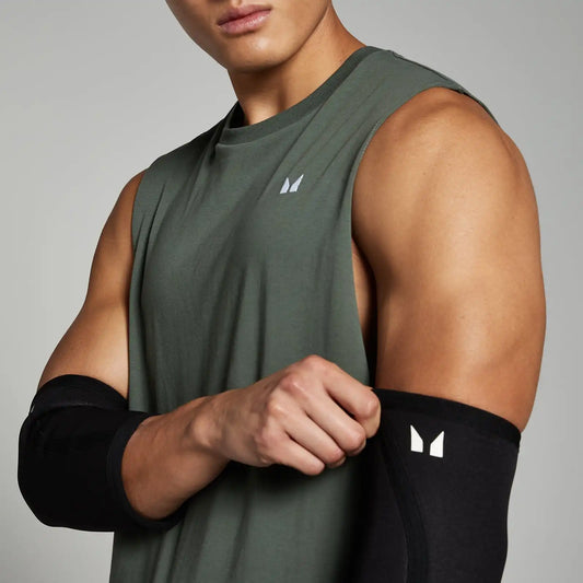 MP Unisex Training Elbow Sleeve Pair - Black