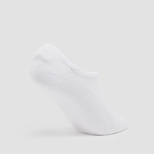 MP Unisex Invisible Socks (3 Pack) - White