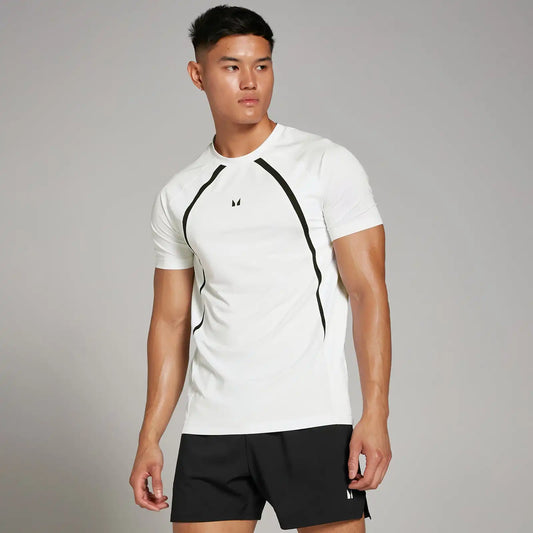 MP Men's Tempo Panel T-Shirt - White