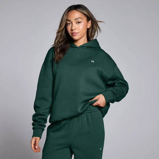 MP Women's Basics Oversized Hoodie - Light Grey Marl