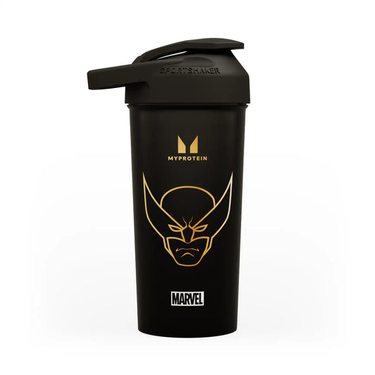 Myprotein X Sportshaker Wolverine Plastic Shaker - Black