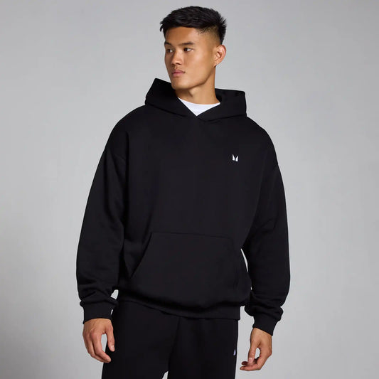 MP Men's Rest Day Oversized Hoodie - Black