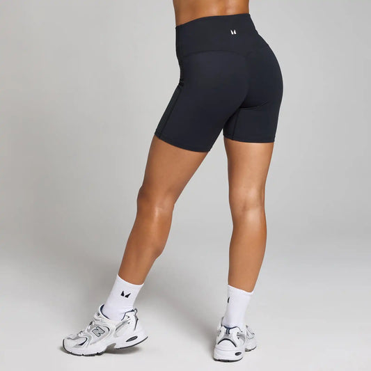 MP Women's Tempo High Waisted Shorts - Black