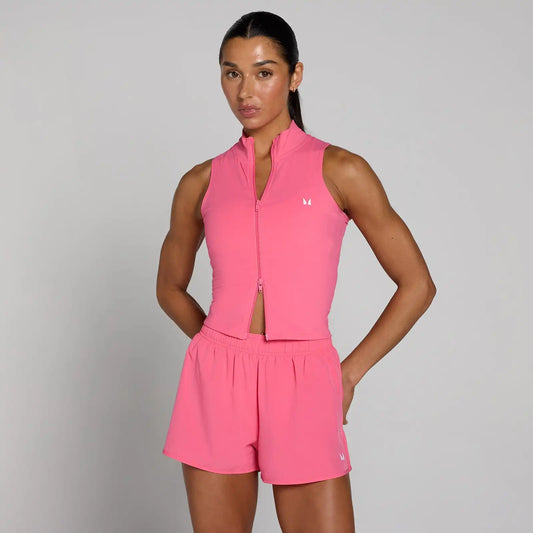 MP Women's Tempo Zip Through Vest - Black