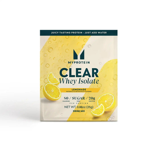 Myprotein Clear Whey Isolate, Sample Sachet 5 pack (USA)
