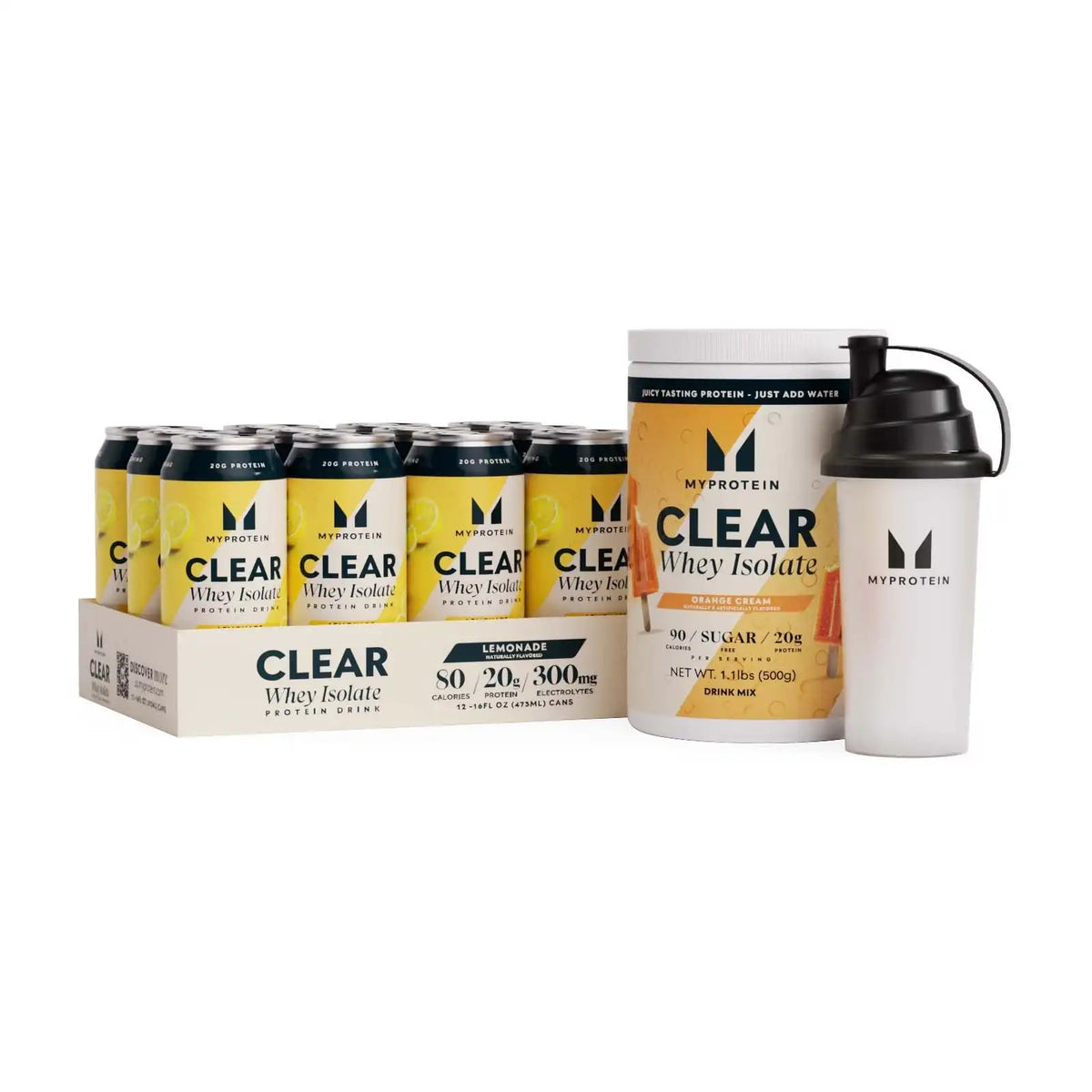 Clear Whey Home & On-the-Go Stack