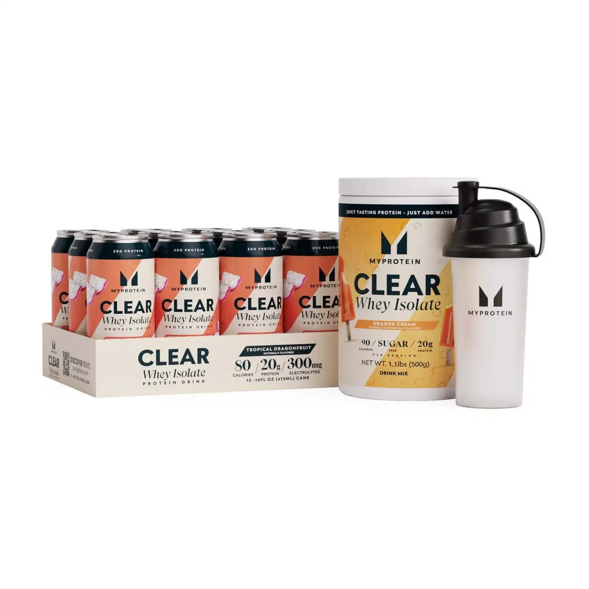 Clear Whey Home & On-the-Go Stack