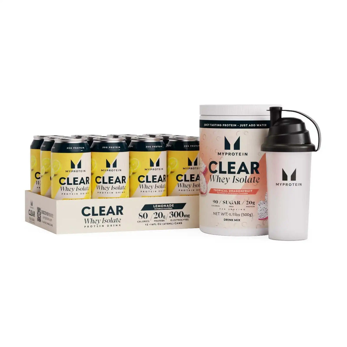 Clear Whey Home & On-the-Go Stack