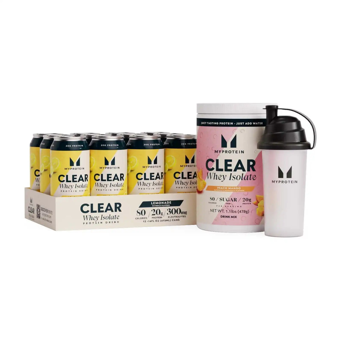 Clear Whey Home & On-the-Go Stack