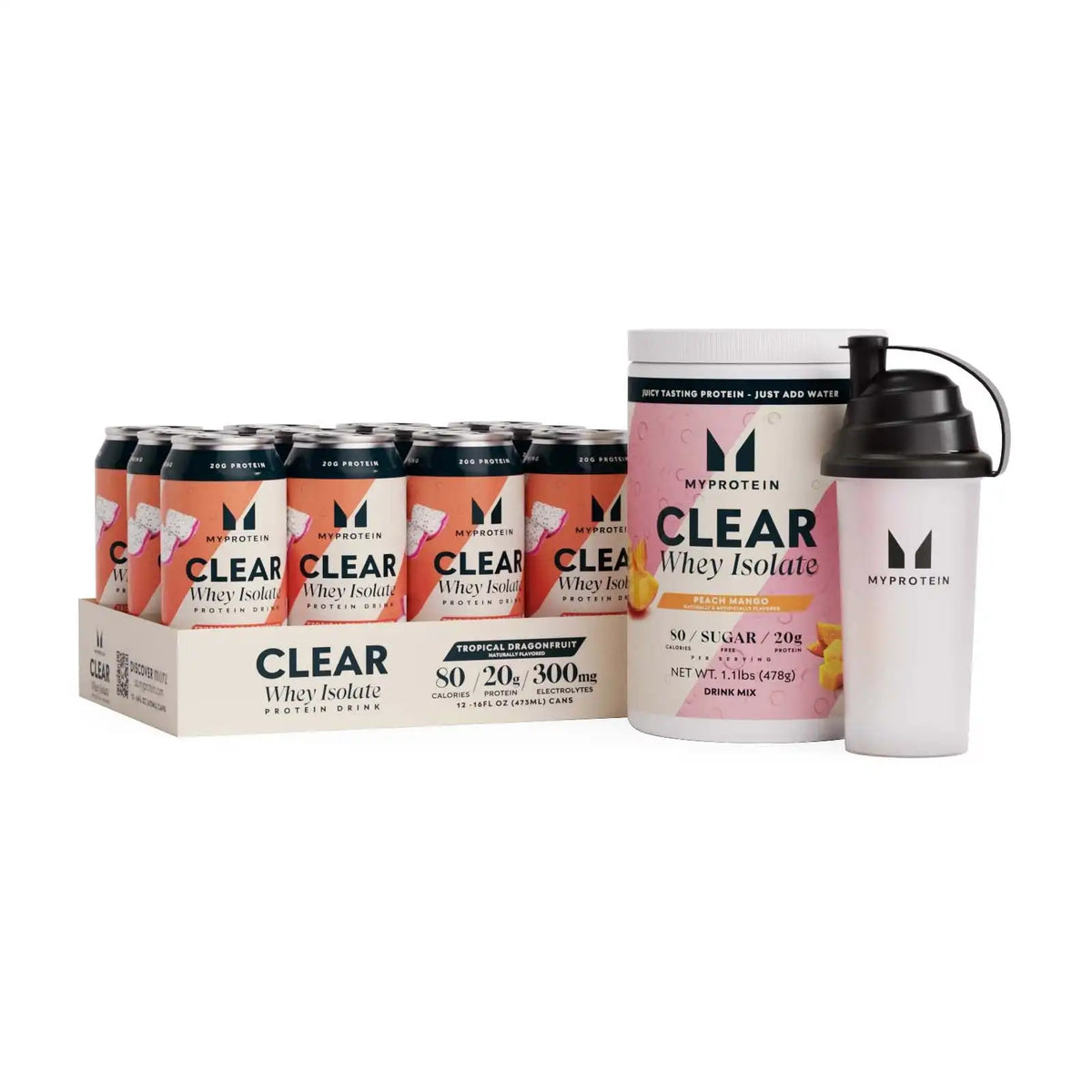 Clear Whey Home & On-the-Go Stack