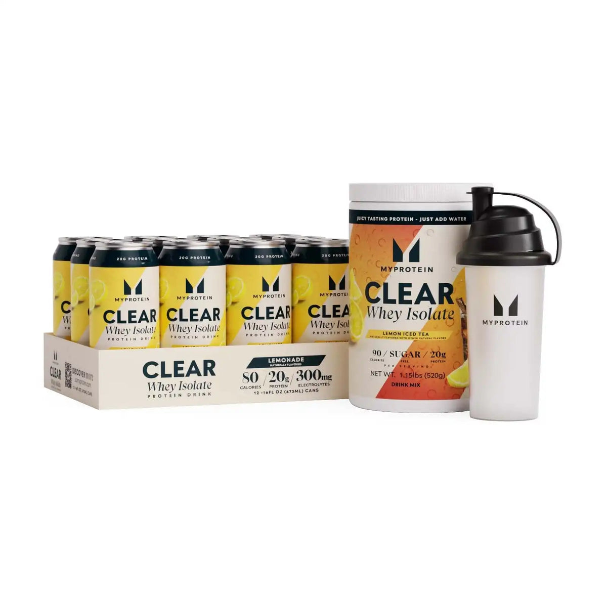 Clear Whey Home & On-the-Go Stack