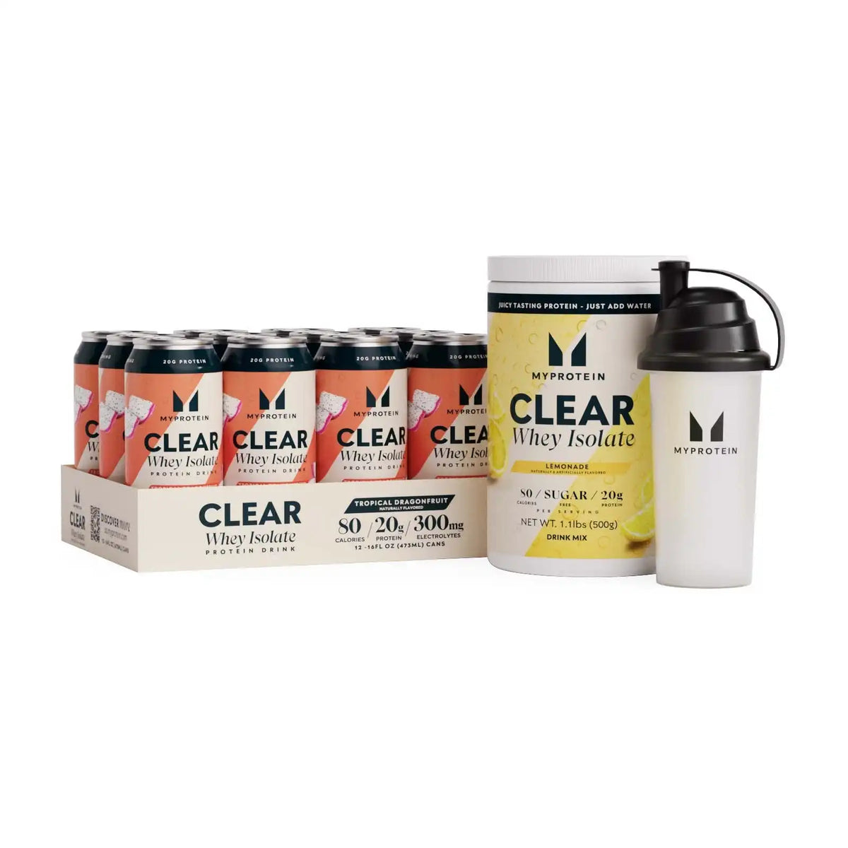 Clear Whey Home & On-the-Go Stack